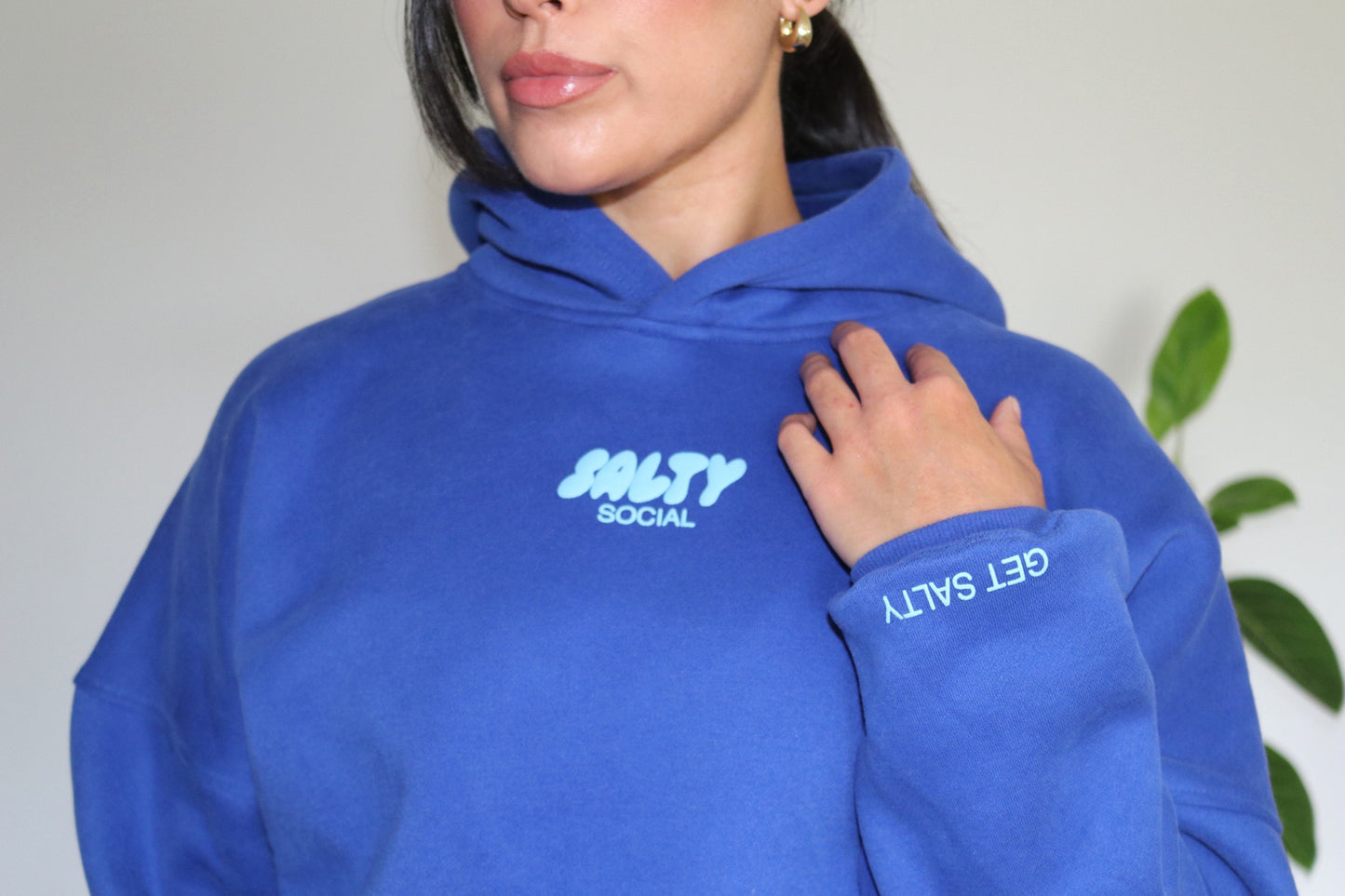 COBALT UNISEX BLUE SUNDAY PUFF HOOD